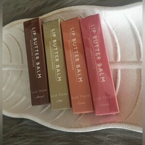 Lip Butter Balm - 4 “flavors”